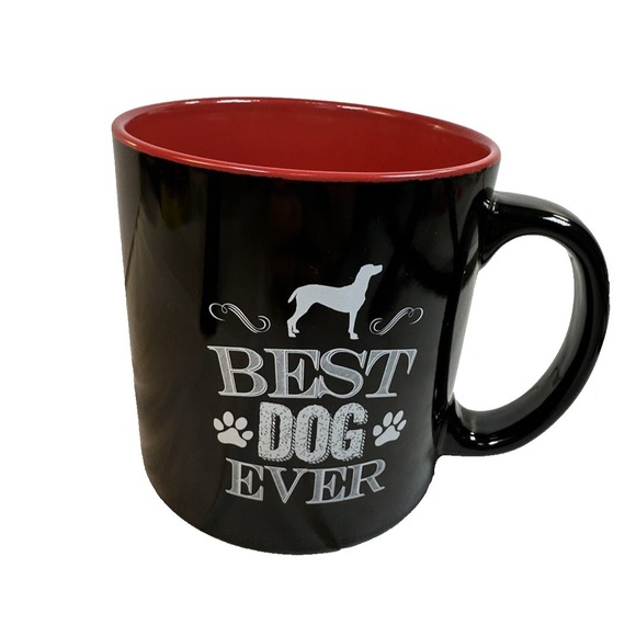 Tmd Holdings Other - TMD "Best Dog Ever" Mug Logo on Both Sides, Red Interior